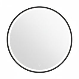 Miroir intelligent LED - rond - 60 cm - Noir