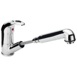 Mitigeur evier douchette amovible djerba douchette double jet - finition chromée éclatante - SOPAL