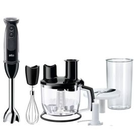 Mixeur plongeant - BRAUN Multiquick 5 - 5 en 1 MQ5275 - 1000W Bol hachoir 1,5L - Verre doseur 0,6L
