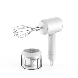 Mixeur rechargeable Kiwi - 2 en 1 - Blanc
