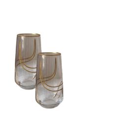 GLASSCOM - Verre à boisson gazeuse wave