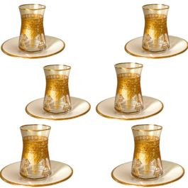 GLASSCOM - Service à thé sans poignées ottoman