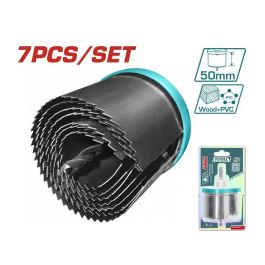 Scie à Cloche 7 Lames TOTAL - TACSH3071 - 26-63 mm