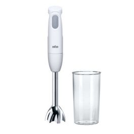 Mixeur plongeant - BRAUN MQ100 Curry Multiquick 1 - Pied en acier inoxydable - 450W Verre 0,6L