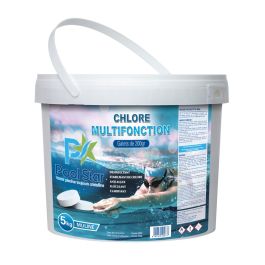 Chlore Multifonctions en galets de 200g 5KG - Poolstar