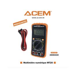 Multimètre numérique ACEM - MT20 -280884020