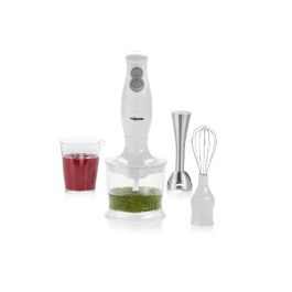 Mixeur 3 en 1 MX-4154 avec pied inox - TRISTAR - 200W Blanc