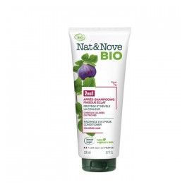 Nat & Nove Après-Shampoing Masque Éclat 2 en 1 200ml - Cheveux