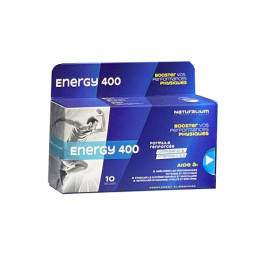 NATURALIUM Energy 400 Complément Alimentaire 10 Gélules