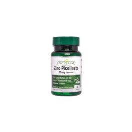 NATURES AID Zinc Picolinate Complément Alimentaire 30 Comprimés