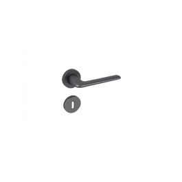 Neta noir poignee sur rosace wc mp24 - Cebi