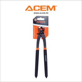 Tenaille russe Pro 220 mm noir & orange 280593122 - ACEM