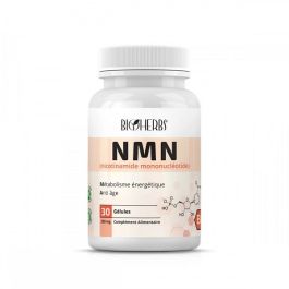 BIOHERBS Complément Alimentaire NMN Vitamine B3 30 Gélules
