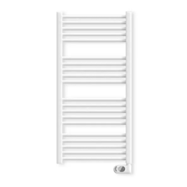 SÈCHE SERVIETTES ÉLECTRIQUE AVEC THERMOSTAT 750W 1100*505 BLANC HJM-NOOR750