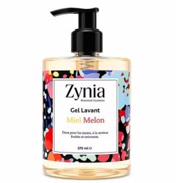 Zynia Savon Liquide Miel Melon 370ml - Hygiène Douce et Parfumée