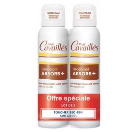Déodorant Absorb+ 48H Roll-on Lot de 2 - Rogé Cavaillès
