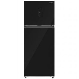 Réfrigérateur - No Frost - 2 portes - 430 L - BLACK GLASS -   inverteur