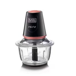 Hachoir vertical 400W - Bol verre - Rose Gold
