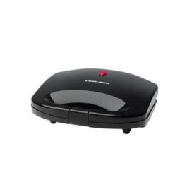 Appareil à sandwich 2 fentes BLACK+DECKER - Noir