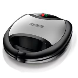Appareil multifonction 2 fentes BLACK+DECKER - Grill Gaufrier