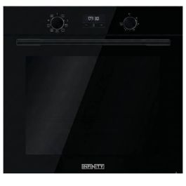 Four encastrable INFINITY - 78L - Aqua Clean - Noir - 56x59 cm