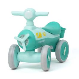 Scooter enfant Titou Kids - 4 roues - Siège confortable - Vert turquoise
