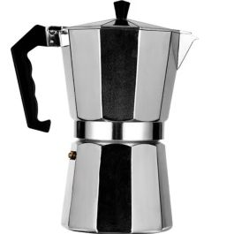 Cafetière italienne 6 tasses - 300 ml - Acier inoxydable