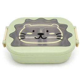 Lunch Box Lion 700 ml - 2 Étages - Inox - Vert