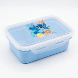 Lunch Box Stitch 2 Compartiments + Bouteille - Bleu