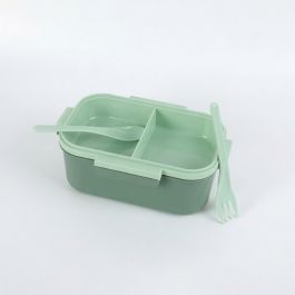 Pack Lunch Box Enfant 1000 ml - Rectangulaire - Vert
