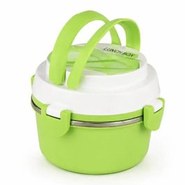 Lunch Box Thermique Inox 2 Compartiments - Vert