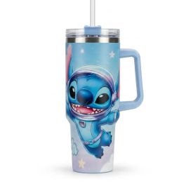 Thermos Stitch 1200 ml Inox - Paille - Poignée