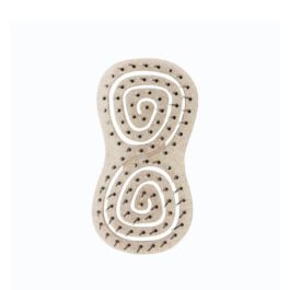 Sanosoin Brosse à Cheveux Compacte Jade - Démêlage Doux