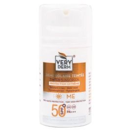 Veryderm Écran Solaire Teinté SPF 50+ 50ml - Protection Visage