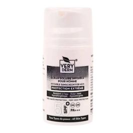 Veryderm Écran Invisible Homme SPF 50+ - Protection Solaire