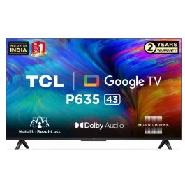 TV Smart TCL 43" - P635 - LED UHD 4K - Noir