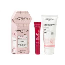 Novexpert Coffret Duo Gommage & Repulp Lèvres - Soin Visage