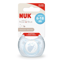 Nuk Sucette Rose & Bleue T2 avec Boîte