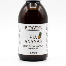 P. Favre Via Ananas 200 ml - Complément Minceur Drainant