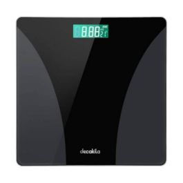 Pèse Personne DECAKILA KMTT038W - 180 Kg - Noir