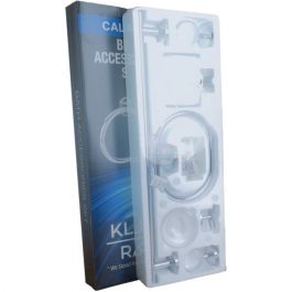 Pack d'accessoires de salle de bain Cliber - RAK - 21021 - Gris - 6 pièces