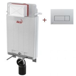Pack mécanisme de chasse encastrée + plaque - ALCA