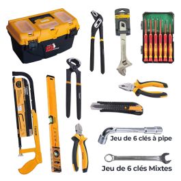 Pack n°10 - Caisse à outils bricolage complet