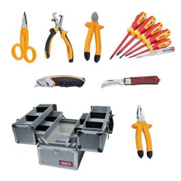 Pack n°11 : Valise à Outils Valex, Pinces, Tournevis, Cutter, Ciseau