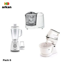 PACK: BATTEUR AV BOL M700 + HACHOIR MINI 120W SC350-B5 + BLENDER 400W BX4030