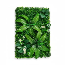 Pack murs végétaux Boston - 60x40 cm - 10 pièces 