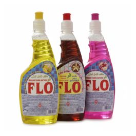 Pack nettoyants FLO - 3 x 750 ml - Vanille/Exotique/Citron