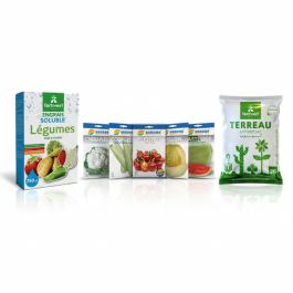 Pack potager 2 - Engrais + Semences + Terreau 