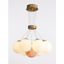 Lustre LUX-ON - LX-LU401 - Céleste - E27 - Ø50 cm - Design Planètes