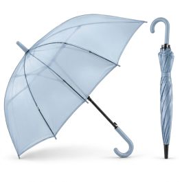 Parapluie imperméable - 100 cm - Bleu ciel - Poignée ergonomique